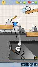 Bad Luck Stickman- Addictive draw line casual game截图4