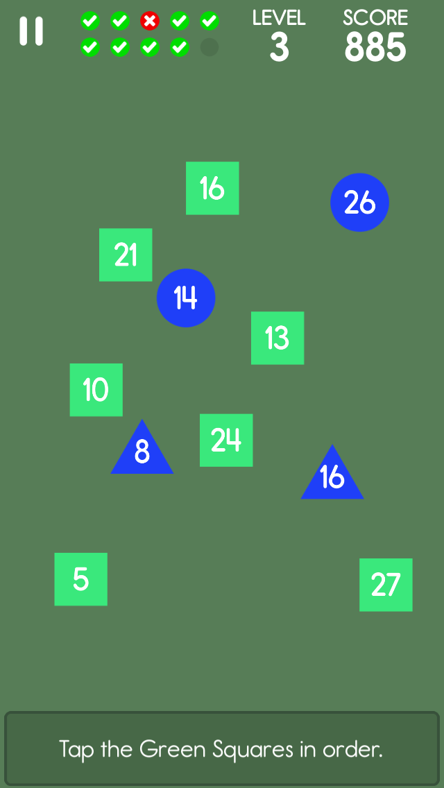 Left vs Right: Brain Training截图3