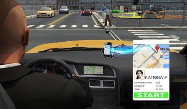 Rush Hour Taxi Cab Driver: NY City Cab Taxi Game截图5
