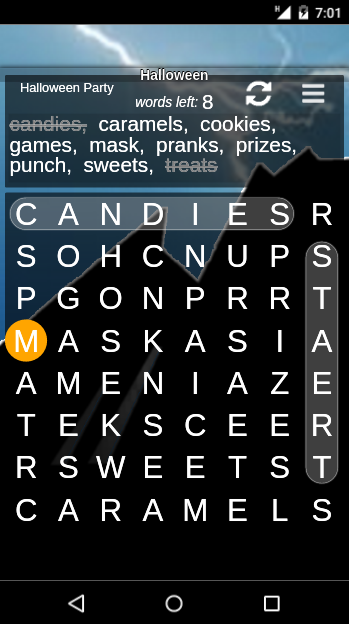 Holiday Word Search Puzzles截图5