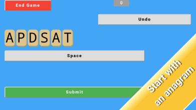 StepWords anagram game.截图1