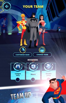 Justice League Action Run截图