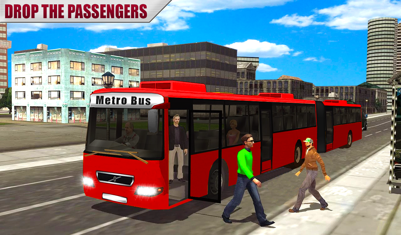 Metro Bus Games Real Metro Sim截图4