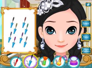 ice princess makeover salon : face makeup and spa截图2