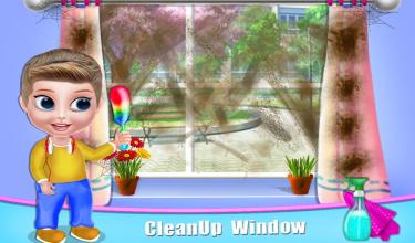 House Cleanup - Home Cleaning Girls Games截图1