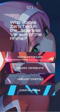 Darling in The Franxx Quiz截图2