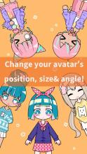 Cute Girl Avatar Maker - dress up fun game截图3