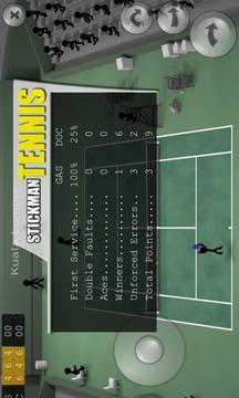 火柴人网球截图