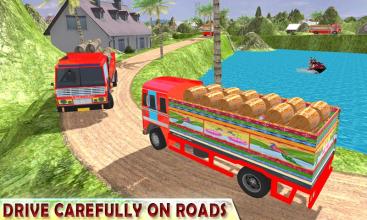 Indian Cargo Truck Driver Simulator截图3