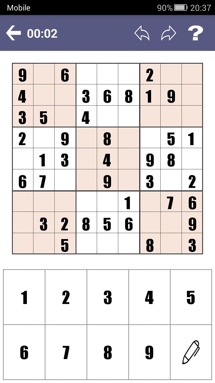 Free Sudoku Game截图1