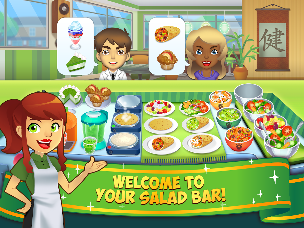 My Salad Bar - Healthy Food Shop Manager截图5