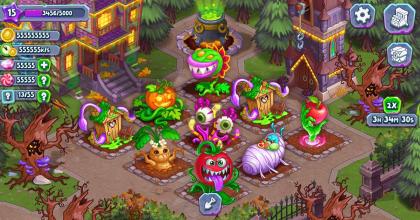 Idle Monster Happy Mansion in Click Away Village截图1