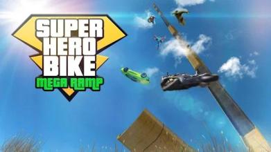 Super Hero Bike Mega Ramp截图2