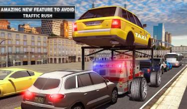 Rush Hour Taxi Cab Driver: NY City Cab Taxi Game截图4