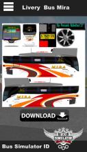 Skin Livery Bus Mira截图1