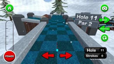 Mini Golf 3D Winter Adventure截图5