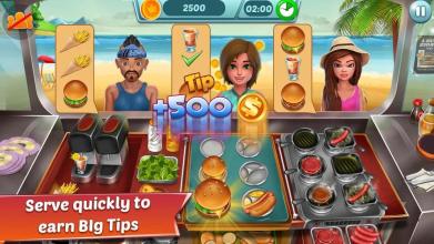 Food Truck Restaurant : Kitchen Chef Cooking Game截图2