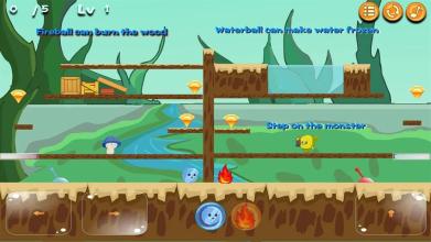 Two Player : Fireball And Waterball Adventure截图3