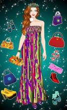 Rainbow Fashion Games - Girls Dress up截图1