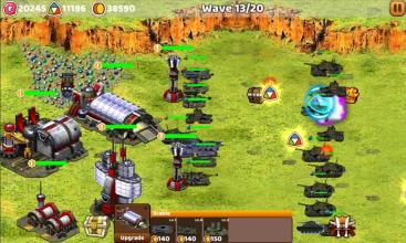 Tank Defend Red Alert Command截图1