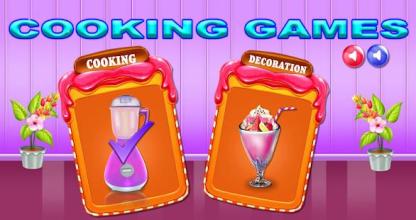 milkshake cooking and decoration games for girls截图1