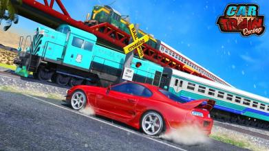 CAR Vs TRAIN - Racing Games截图5