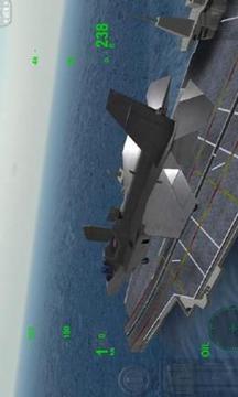 F18舰载机模拟起降截图