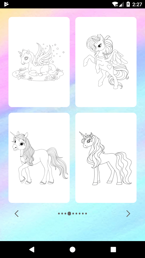 Unicorn Coloring Book截图5