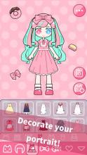 Cute Girl Avatar Maker - dress up fun game截图1