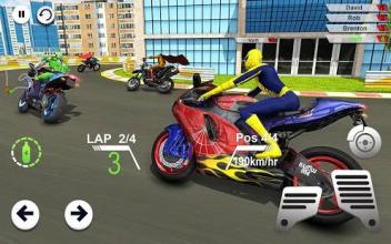 Infinity Superhero Moto GTR Stunt Racing 2018截图4