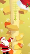 Helix Christmas jump - Casual Game截图1