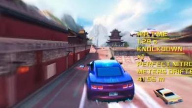 SuperHeroes Stunt Car Racing Game截图2