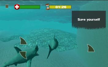 HUNGRY SHARK SIMULATOR ATTACK截图3