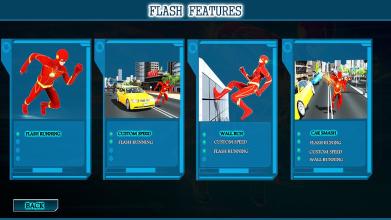 Flash Speedster hero- Superhero flash Speed games截图3