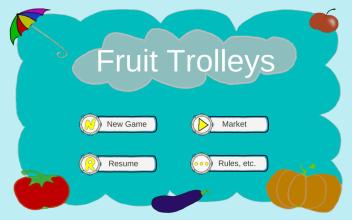 Fruit Trolleys  Battle Fight Smash Bomb Destroy截图5
