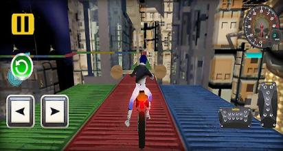 Moto Bike Rider : Impossible Moto Riding Stunts 3D截图4