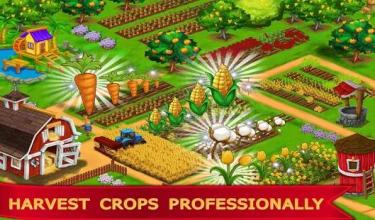 My Farm Town Village Life Top Farm Offline Game截图3