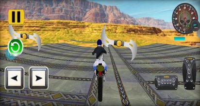 Moto Bike Rider : Impossible Moto Riding Stunts 3D截图1