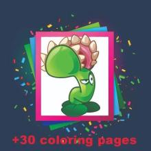 Plants vs Zombies Coloring Book截图2