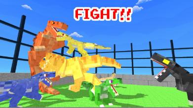 Blocky Dino Park Apex Predator Arena截图2