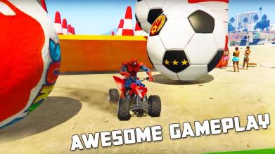 Quads Superheroes Stunts Racing截图1