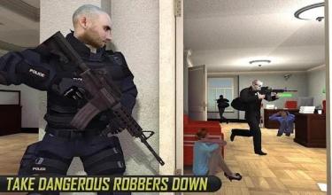 NY Police Battle Bank Robbery Gangster Squad截图1