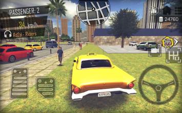 Open World Driver - Taxi Simulator 3D Free Racing截图4