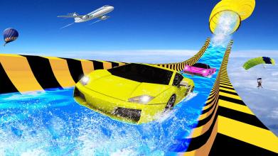 Slide Water Car Racing : Water Surfer Adventure截图2