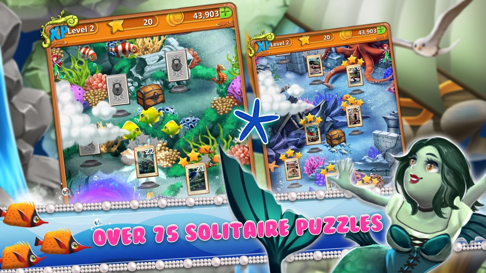 Solitaire Titan Adventure – Lost City of Atlantis截图2