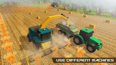 Modern Tractor Farming Machines Simulator截图1