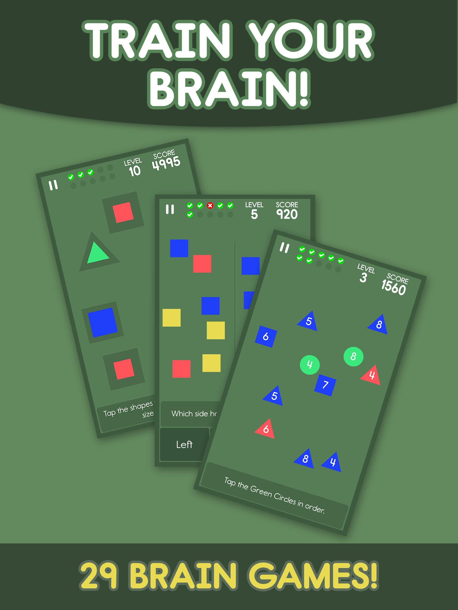 Left vs Right: Brain Training截图4