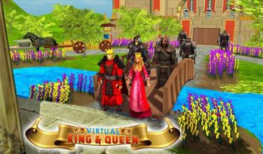 Virtual Billionaire Mom Dad King Queen Simulator截图1