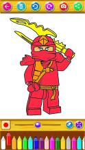 coloring ninja turtle and leggo toys截图4