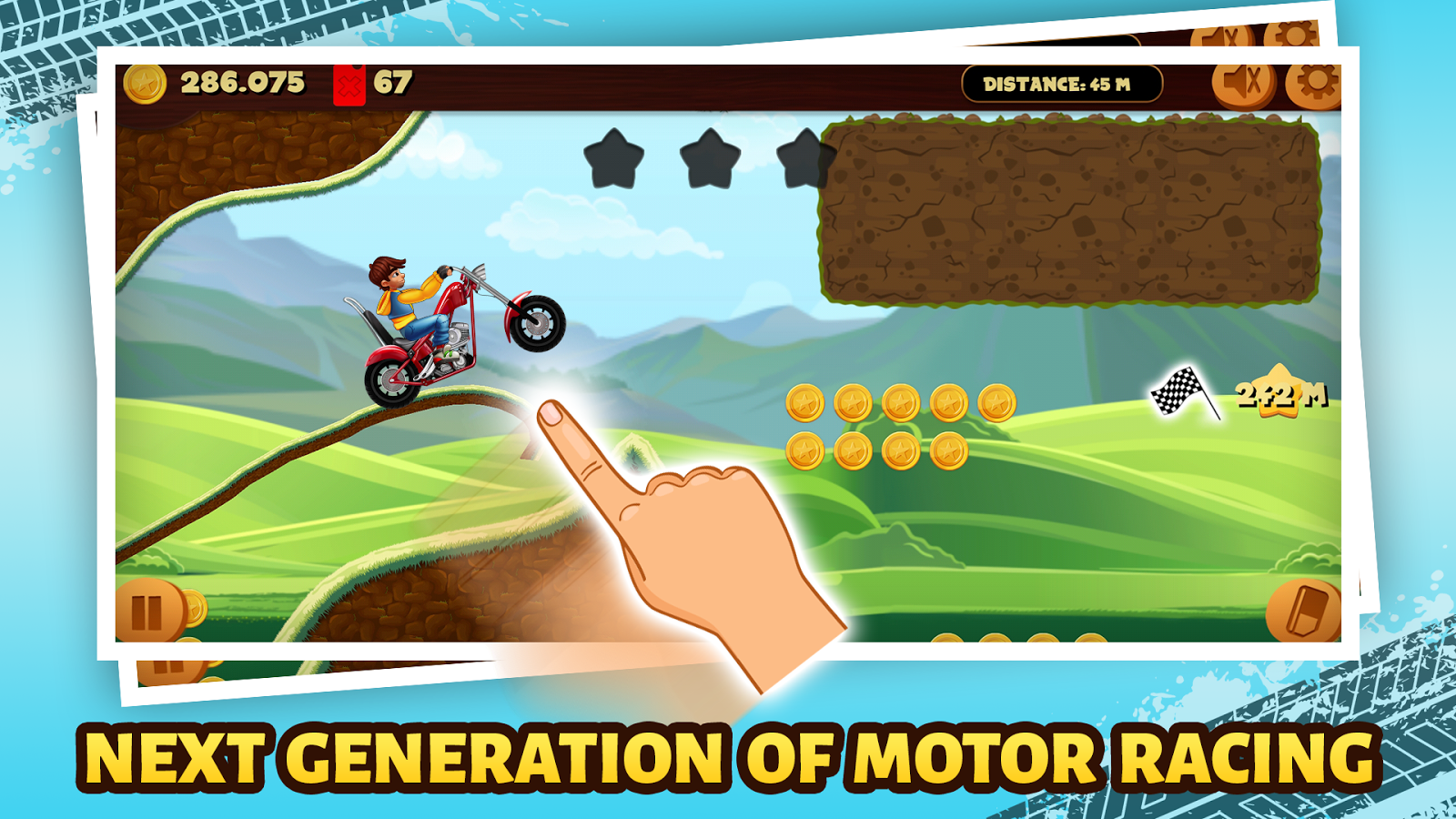 Road Draw: Hill Climb Motor Racing截图4